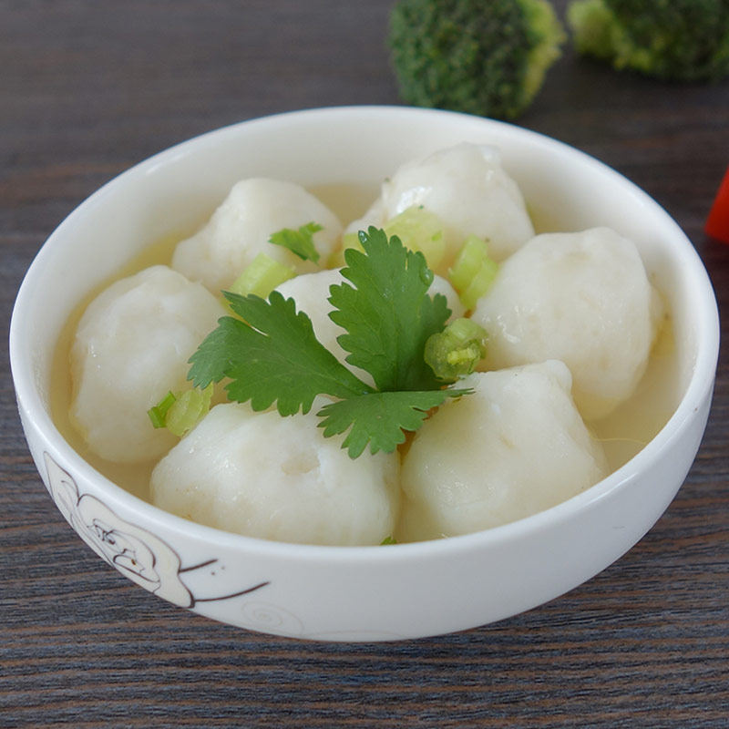 鱼丸金装墨鱼250g潮汕记手打墨墨斗花枝4件墨鱼丸