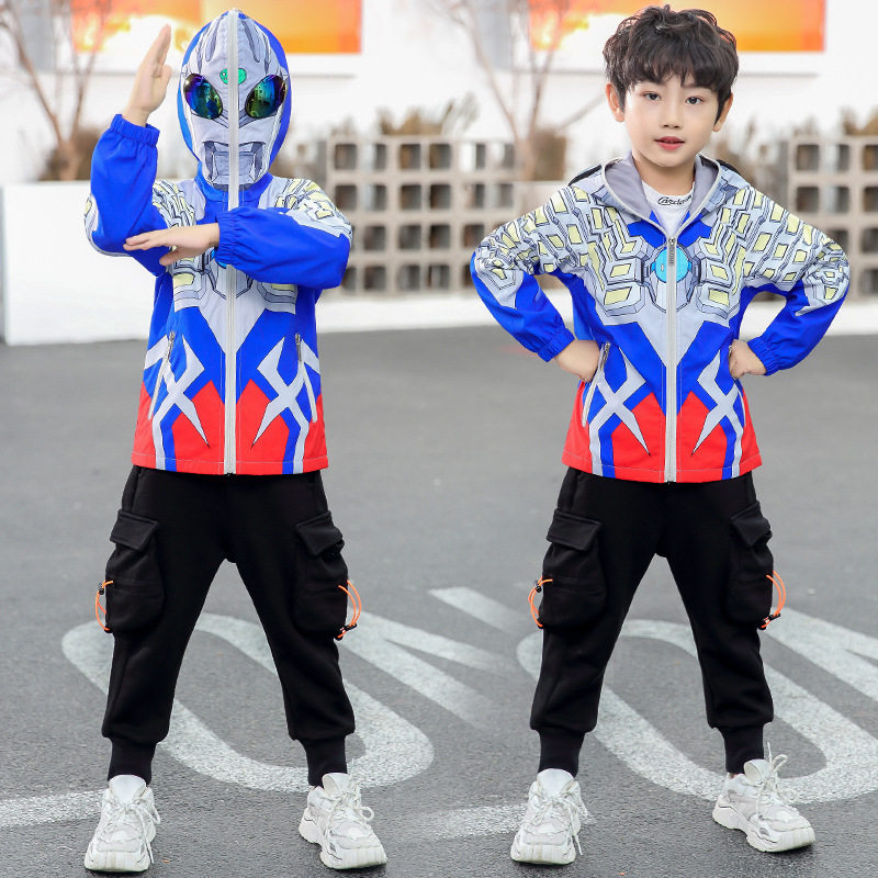 儿童奥特曼赛罗服装衣服套装男孩幼儿园扮演服饰服饰