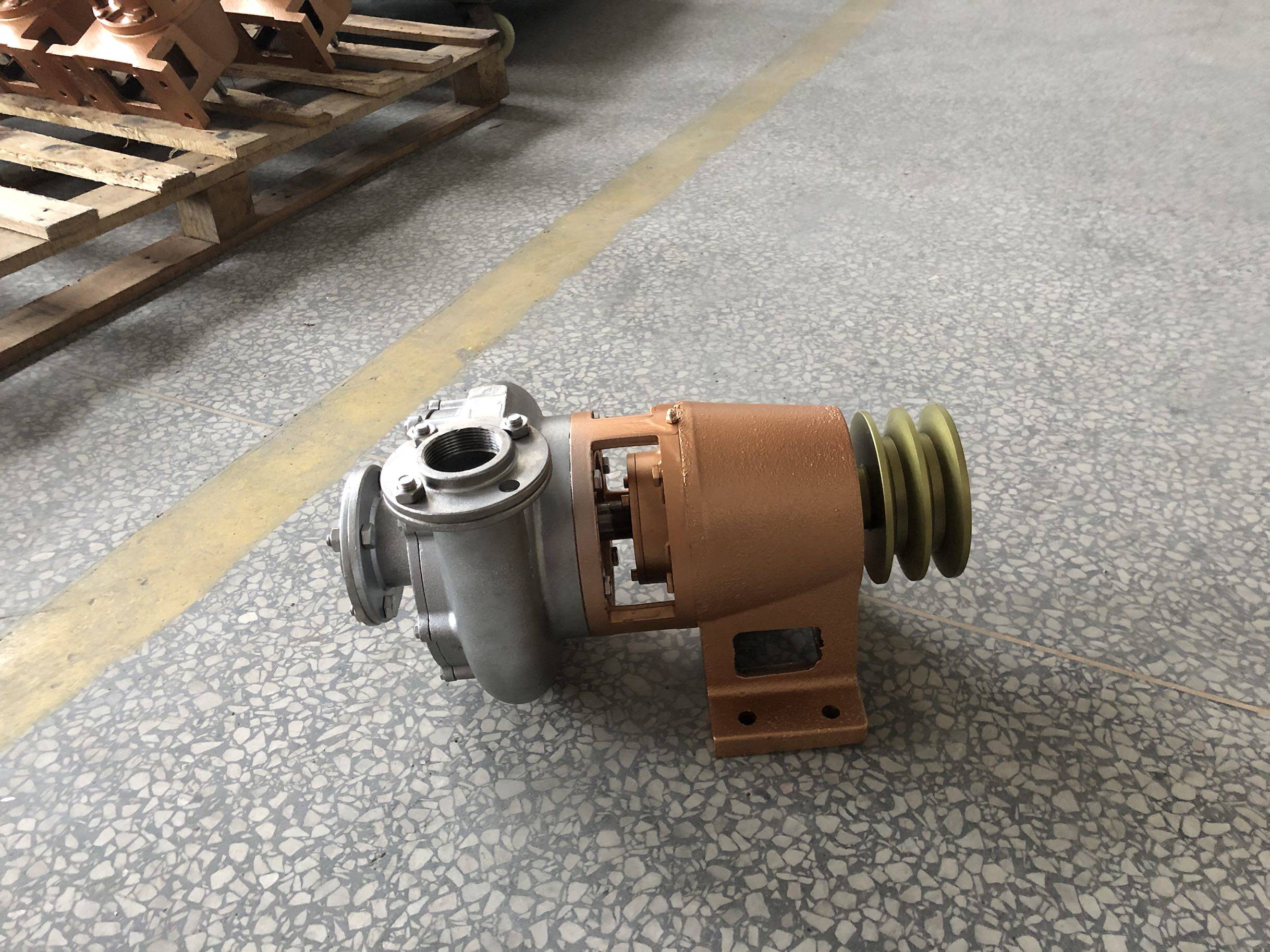 水泵2寸渔船济柴康明斯流量抽水式海离心不锈钢水泵