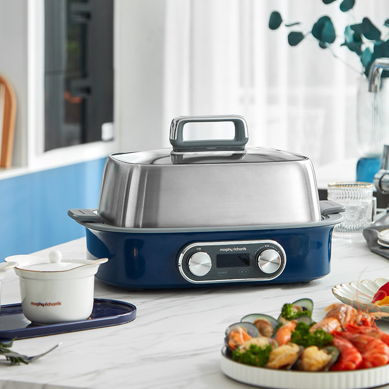 摩飞飞极速电蒸锅家用全自动预约蒸汽汽锅小型电蒸锅