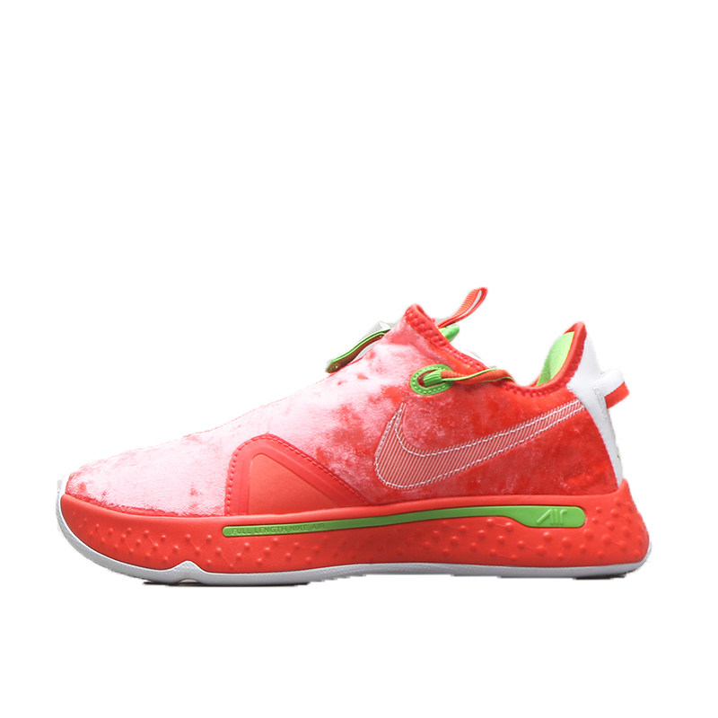 现货运动家nikepg4鸳鸯红绿圣诞减震实战篮球篮球鞋