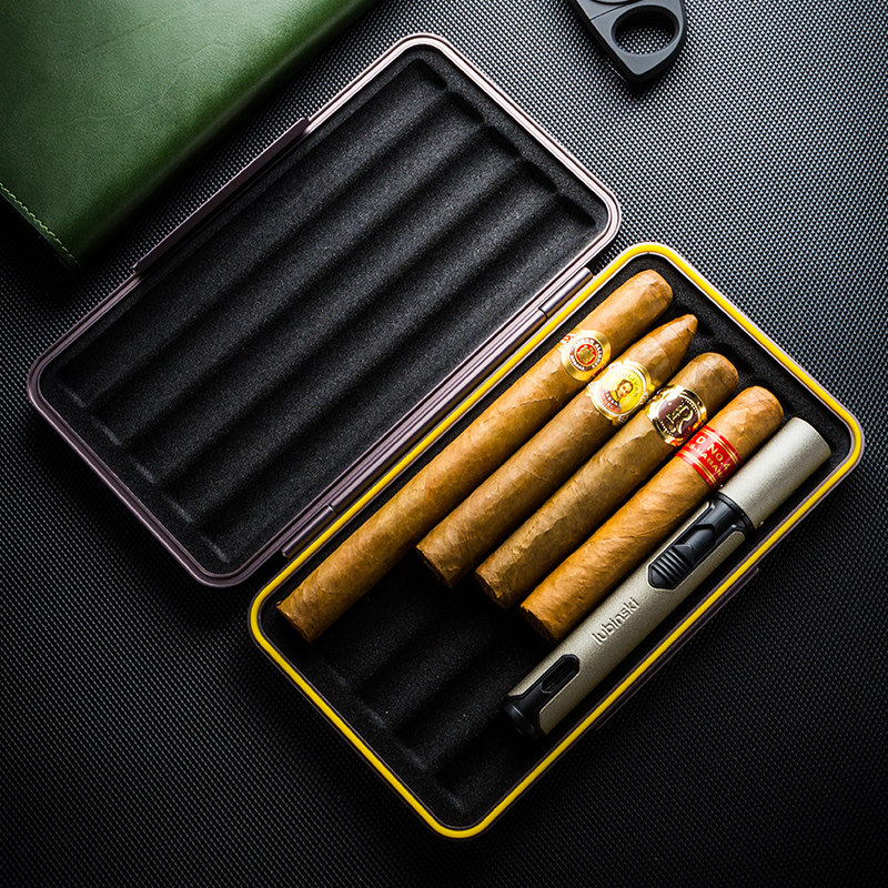 lubinski鲁宾斯基3cm高端雪茄便携进口烟盒