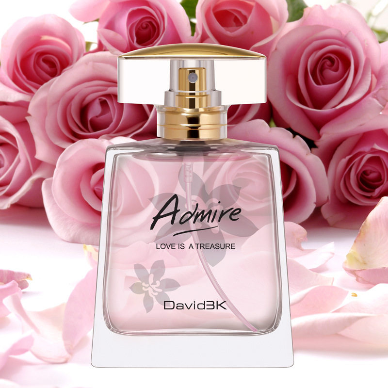 大卫贝克淡香正品女士法国久留持久倾心清新金清新香水