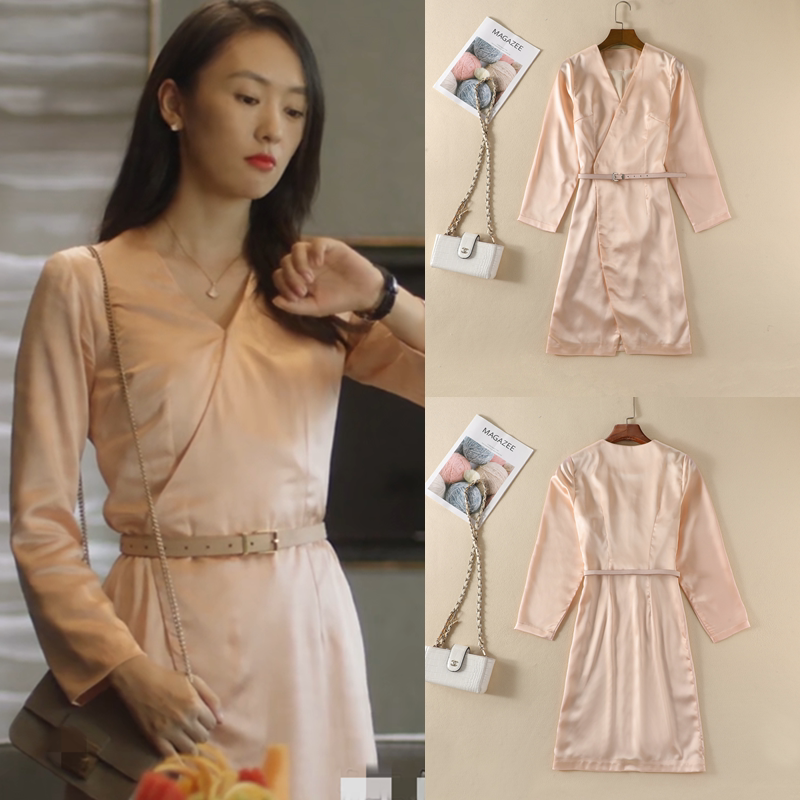 童瑶三十而已顾佳同款衣服女裙裙子2020夏季连衣裙