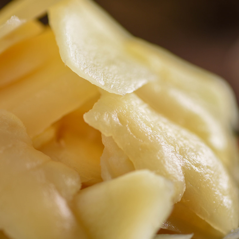 江西特产鲜嫩糖醋姜片500g小黄黄姜生姜农家生姜