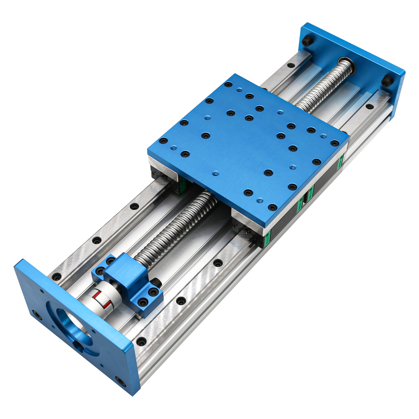防尘重型直线模组滑台双线滚珠丝杠8698步进工作台