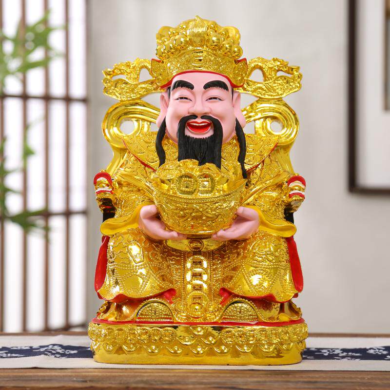 包邮特价 财神爷 文财神 财神佛像招财摆件树脂乔迁开业创意礼品