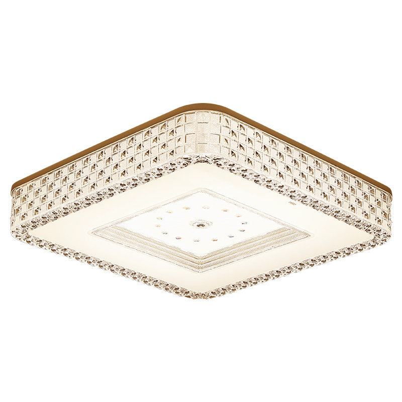 雷士照明led吸顶灯主卧室灯温馨浪漫房间灯方形方灯