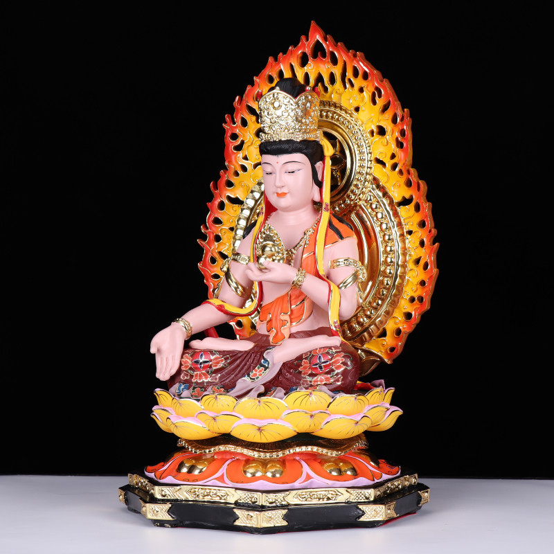 菩萨守护神虚空八大佛像属牛本命树脂供奉摆件摆件