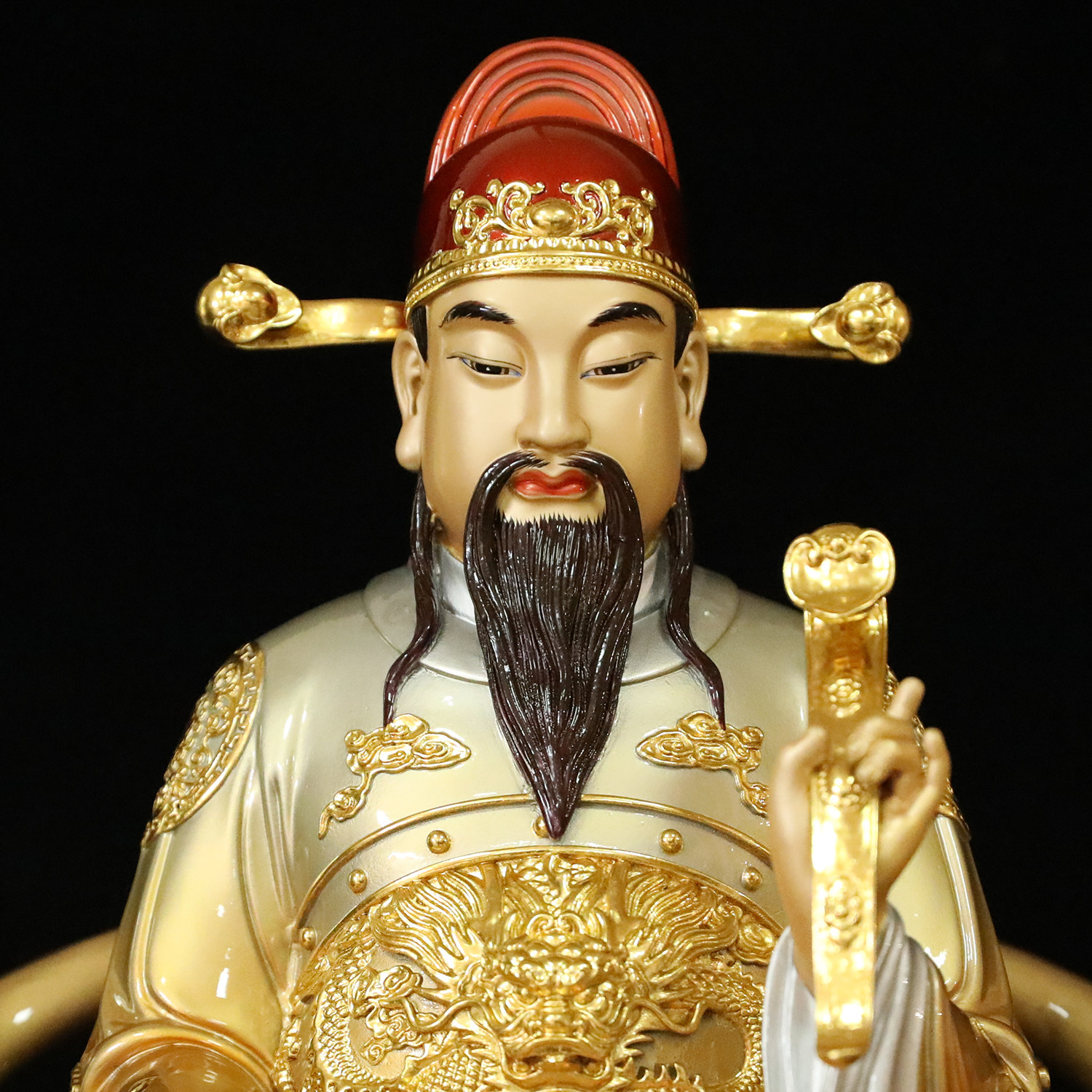 摆件纯铜文昌帝君神像家居饰品客厅书房办公室人物摆件