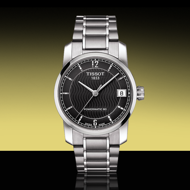 tissot天梭官方正品titanium系列系列机机械女表手表瑞士腕表