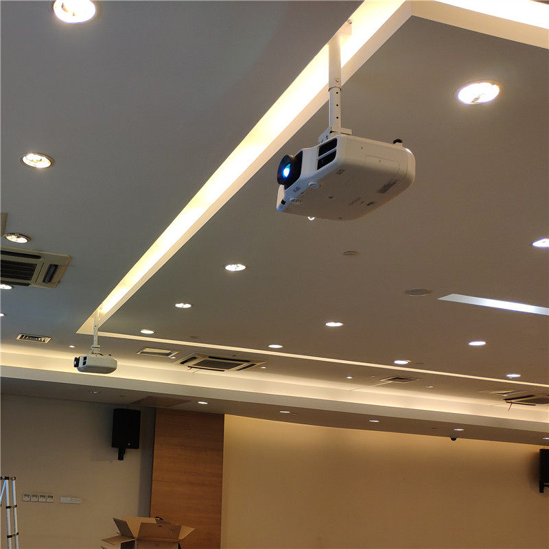 专业上海上门安装调试投影仪机吊装壁挂投影机电动投影机吊架