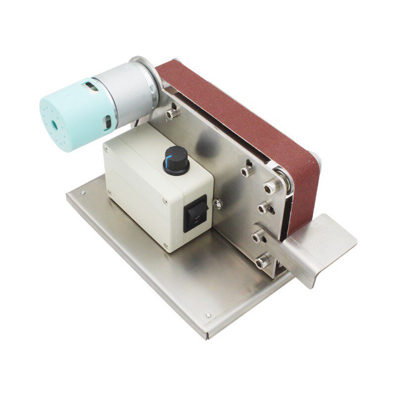 暮色微型小型迷你电动带机diy抛光机打磨机定角电动