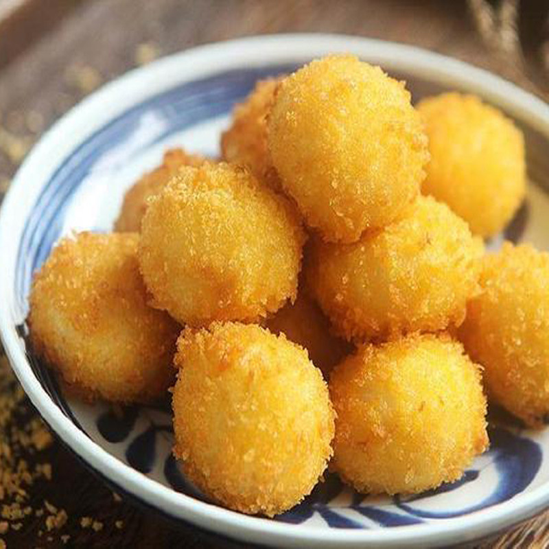 万正翡翠汤圆630g18榴莲奶油冷冻半成品广式早茶汤圆