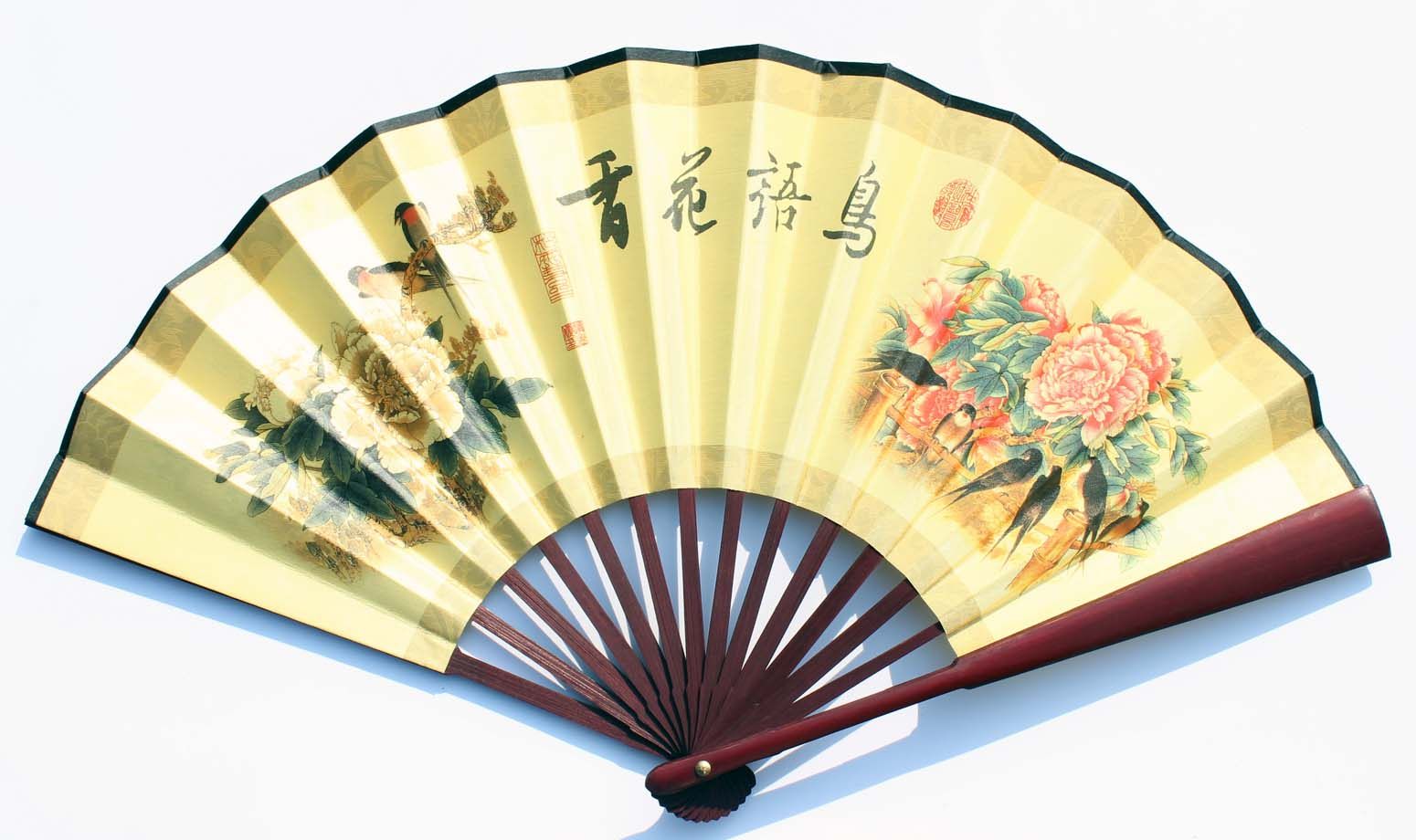 仙宝便携定制大可量大扇子折扇工艺实用8寸扇子