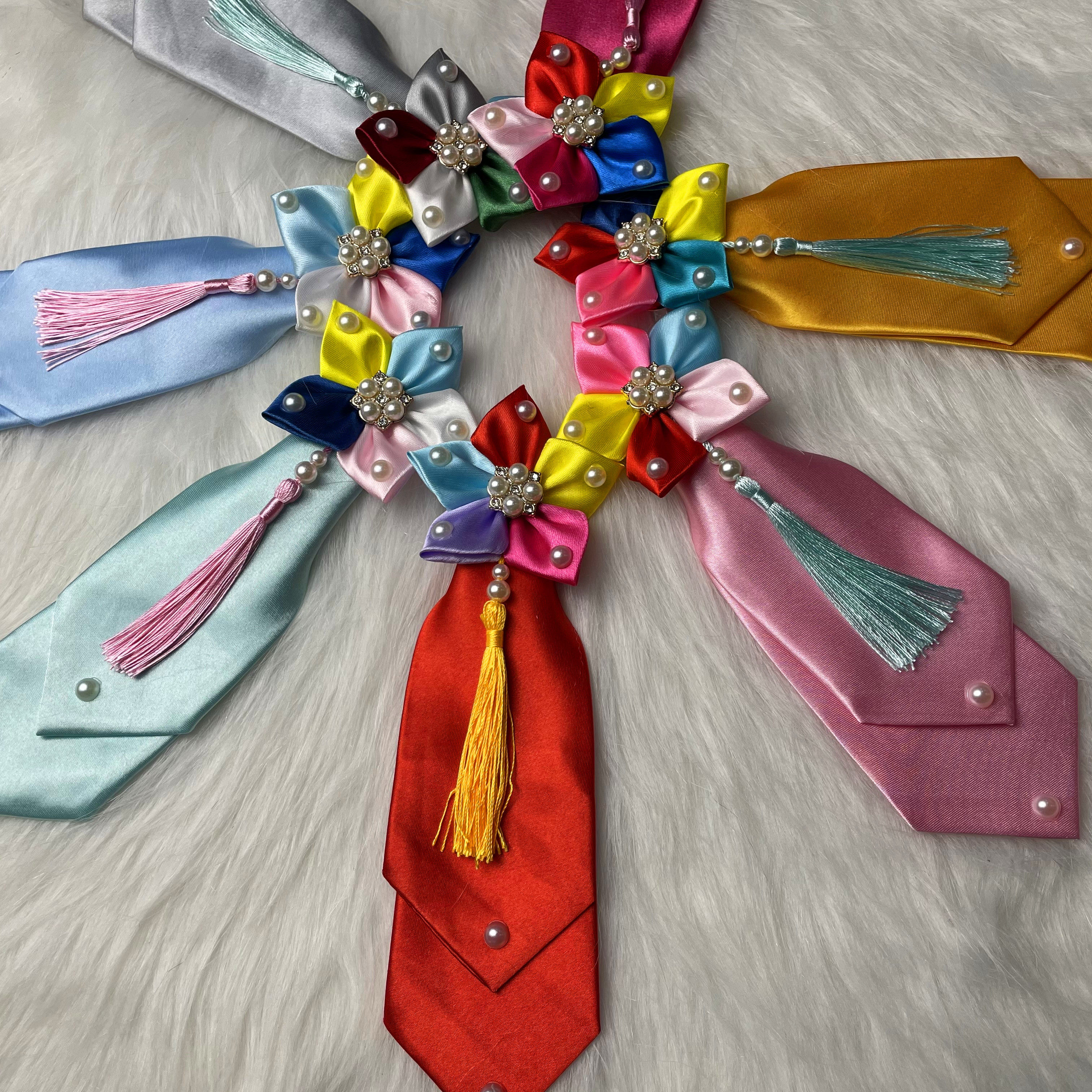 朝鲜族新款刺绣发带民俗头饰韩服舞台演出服韩式发饰