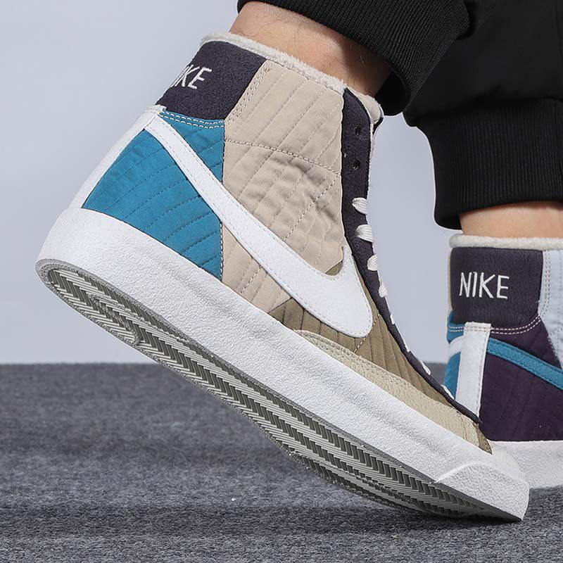 nike耐克男鞋2022冬季blazer开拓者休闲鞋加绒保暖运动休闲鞋