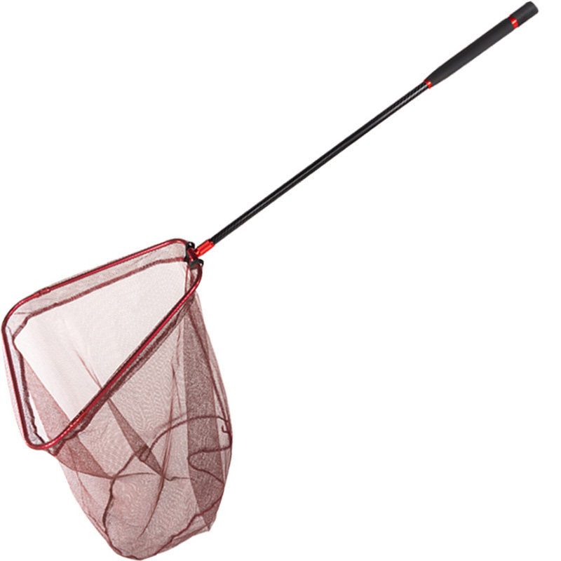 筏钓专用碳素抄网大物一体全套组合折叠抄网头其他垂钓用品