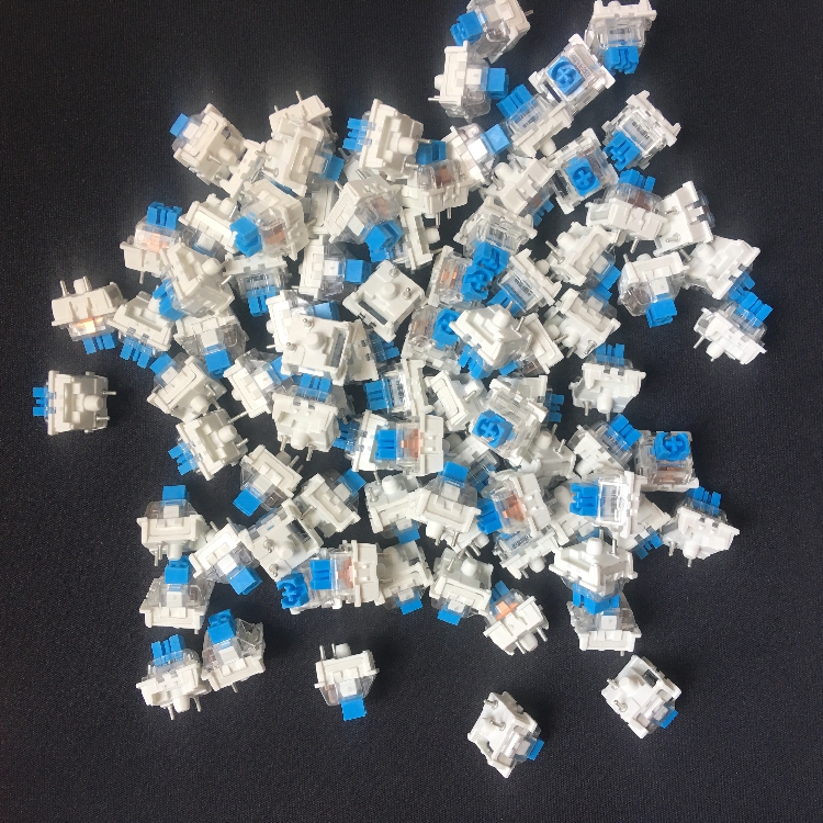 高特机械键盘青轴紫绿轴体热插拔焊接带套筒防尘开关换网吧黑红茶