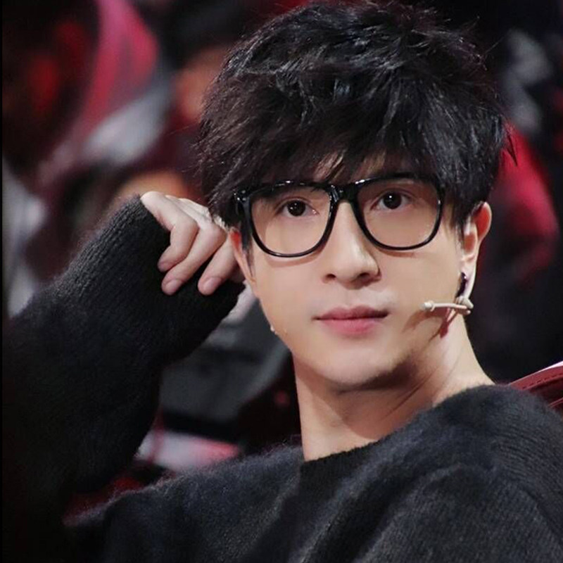 黑框眼镜粗框超轻薛之谦同款大脸近视眼镜框男全眼镜架