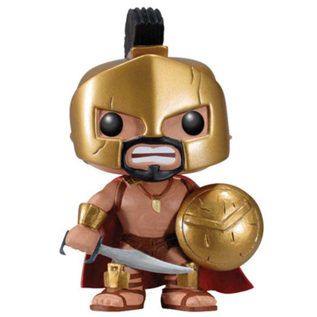 国产funkopop斯巴达勇士列奥尼达影视周边手办公仔手办