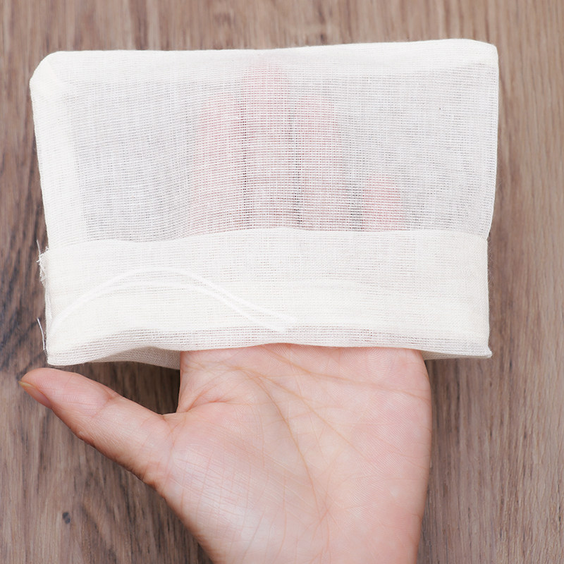 20个10cm纯棉纱布过滤袋子煲汤隔渣袋调料包卤料其它