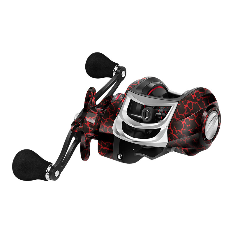 水滴轮全金属远投防炸磁力刹车超轻打黑微物鱼线轮