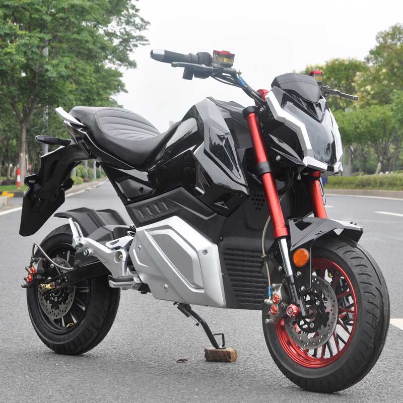 z6电动摩托车2000w成人电摩跑车96v酷车小猴子五金工具箱