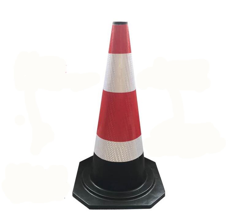 70cm橡胶路反光交通圆锥50cm雪糕警示安全路障路锥