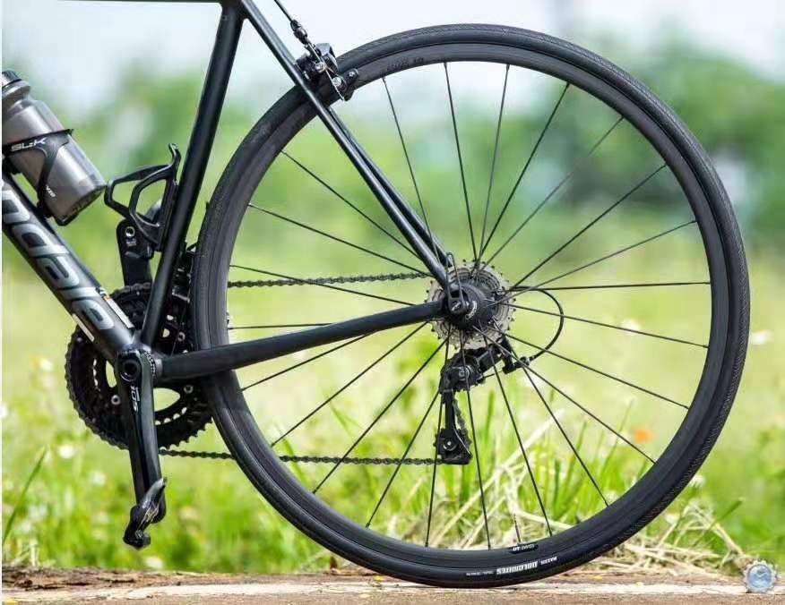 单车基械dtswisspr1400oxic陶瓷金准真空公路自行车轮组