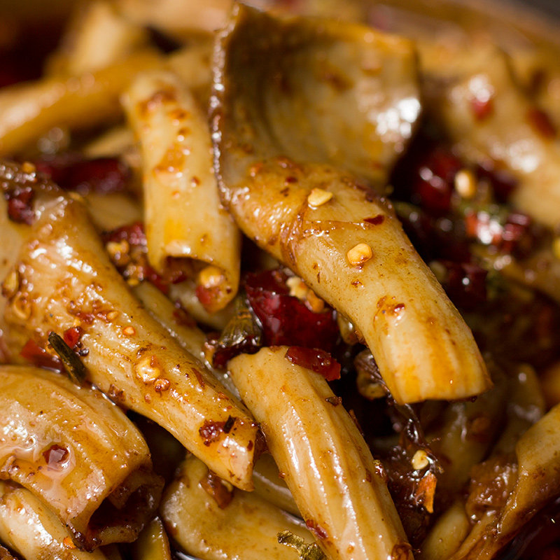 满3袋包邮!麻辣鸭肠头肉类熟食鸭郡把即食真空装120g