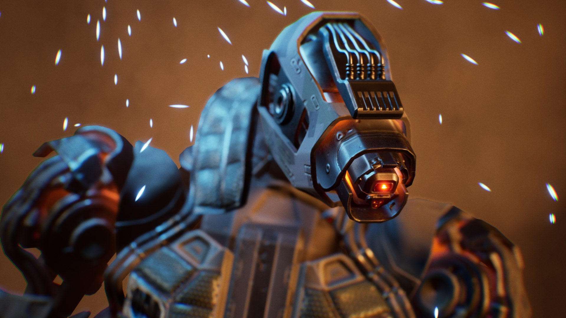 未来科幻智能机器人角色动画虚幻ue4scifi设计素材