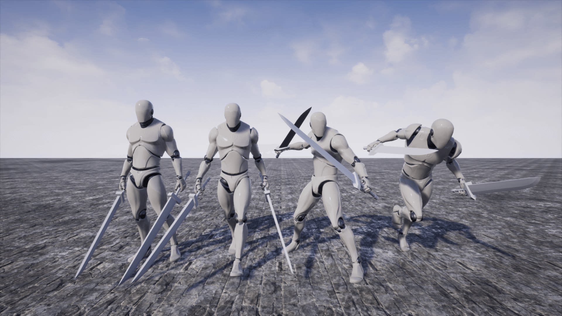 双刀双手动画动作虚幻ue4twinswordanimsetbase设计素材