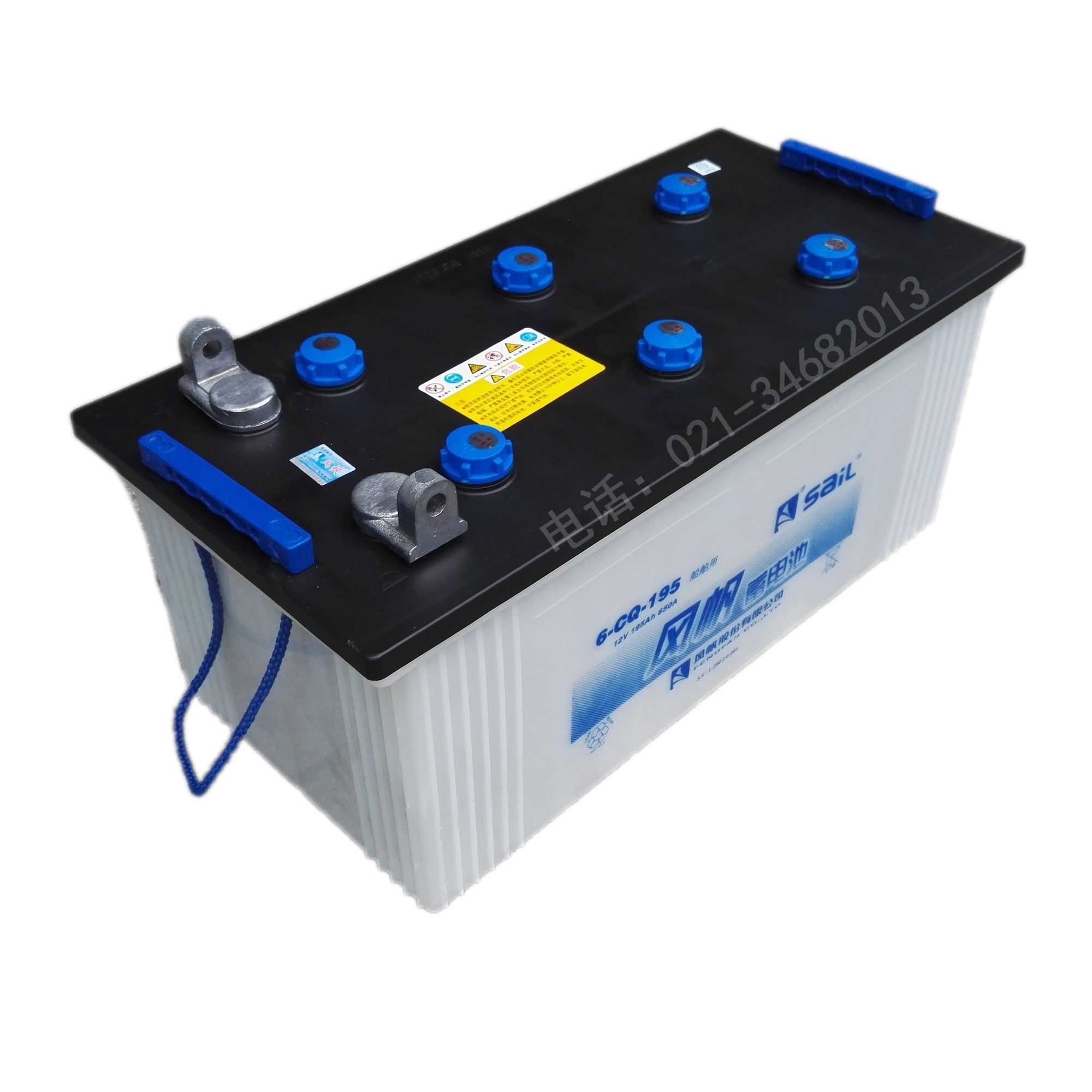船舶风帆6cq195蓄电池发电机启动动用铅酸电瓶蓄电池