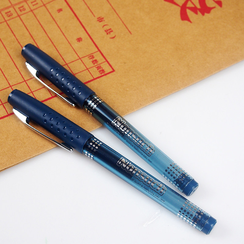 宝克pc988墨蓝医务用中性水笔医生处方笔大容量蓝黑色签字笔0.5mm