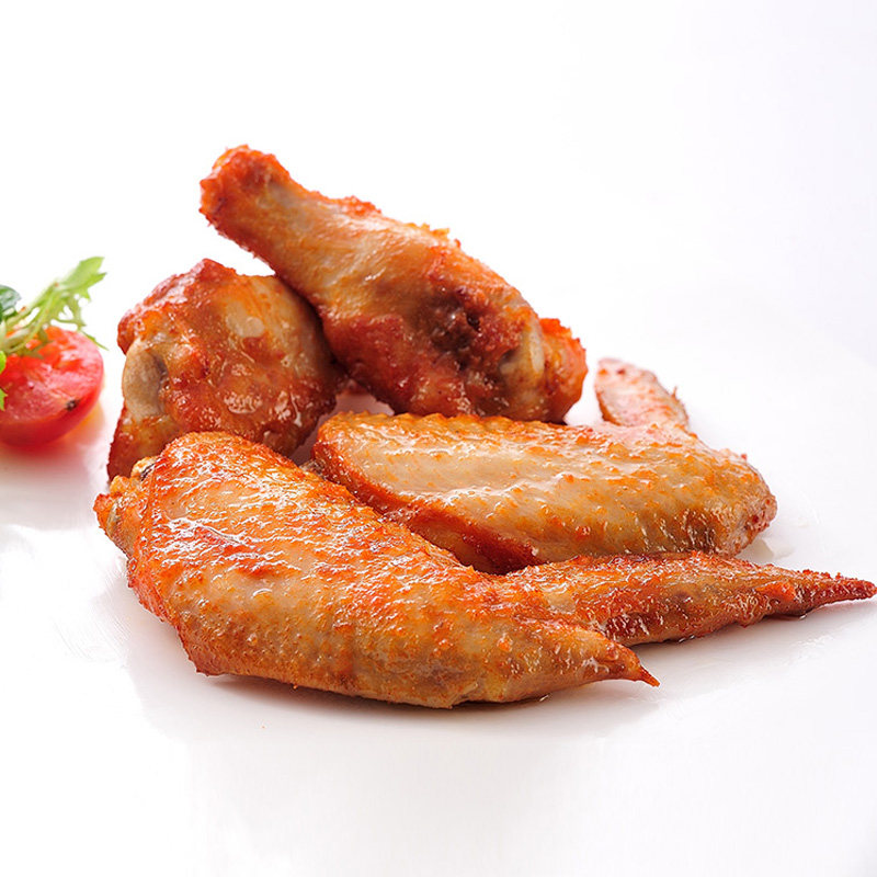 圣农精制烤翅奥尔良冷冻食品半成品油炸小吃调理腌制生鸡翅