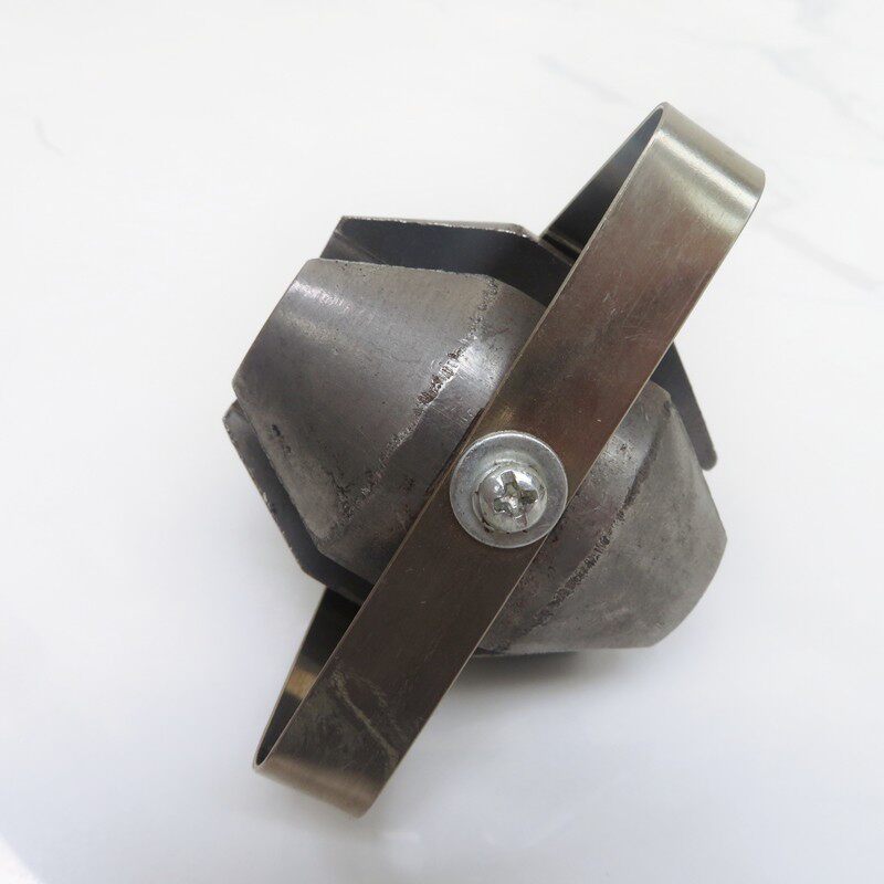 疏通机配件gq150夹紧块锁三块三角卡簧大全管道疏通器