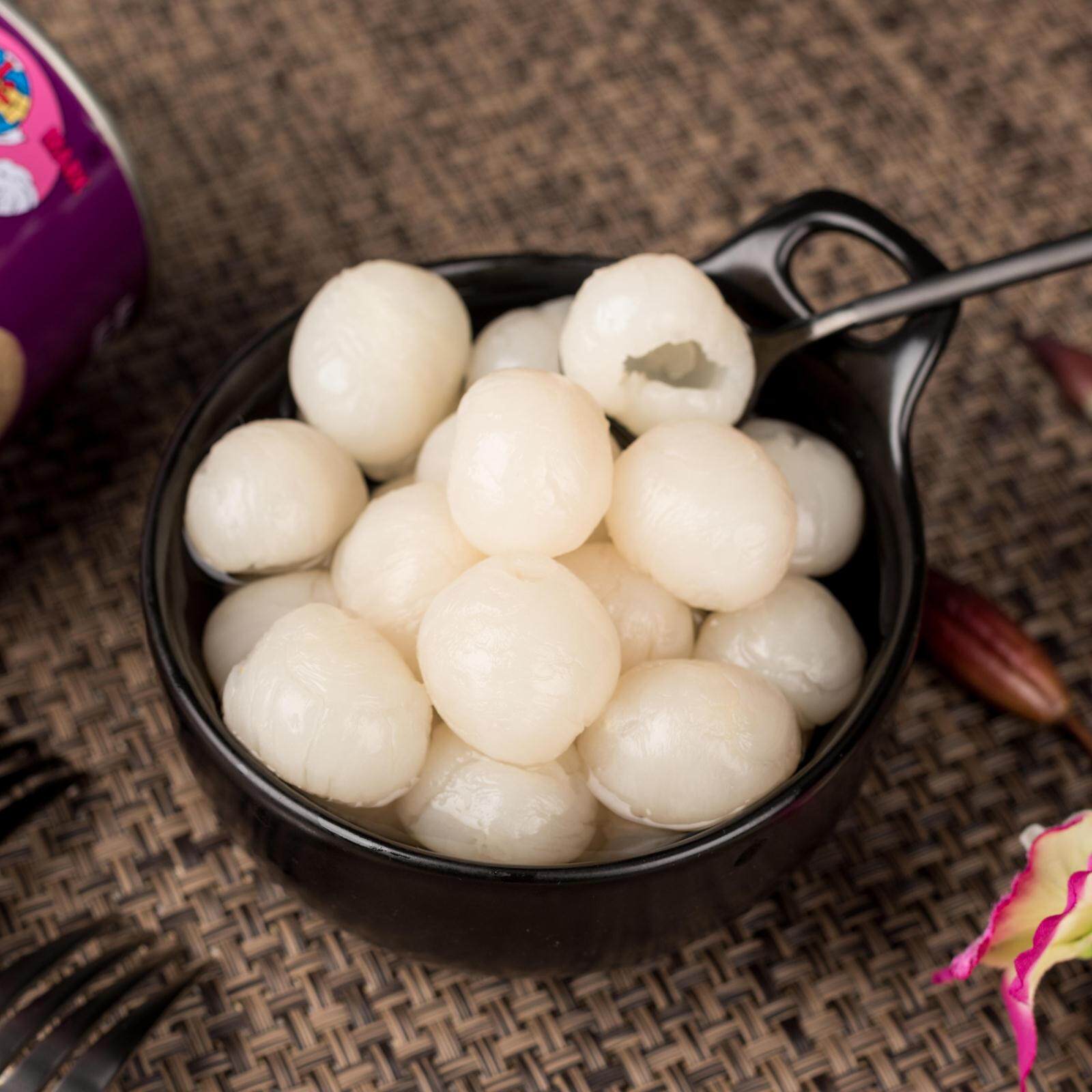 泰国进口龙眼罐头565g糖水水果罐头甜品罐头零食新鲜桂圆龙眼罐头