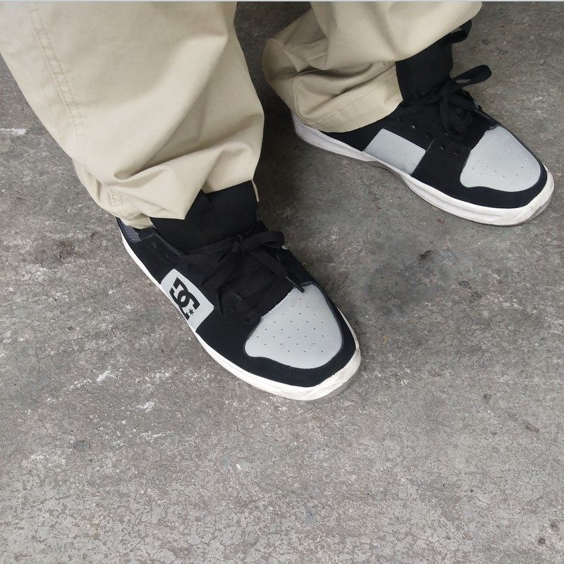 百搭面包男鞋dcshoes低帮运动滑板舒适耐磨板鞋