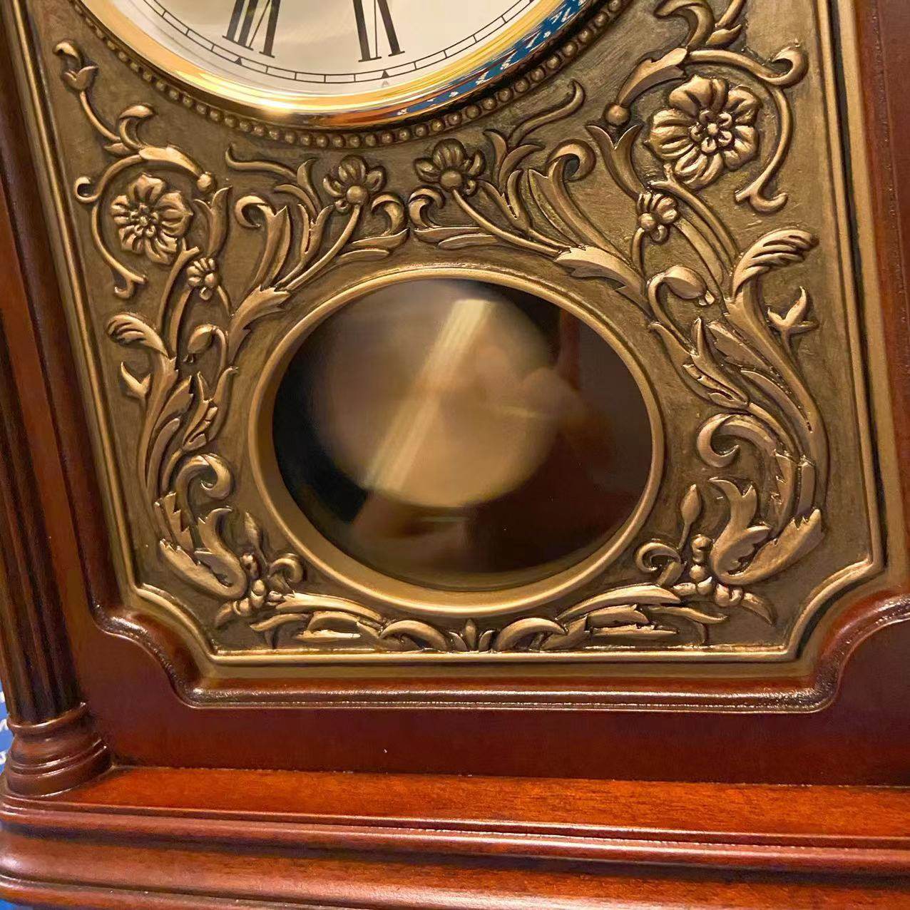 正品rhyth日本丽声座钟客厅办公室卧室别墅高档座钟