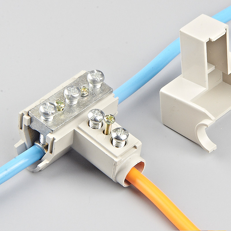 线夹导线分流器铜电缆分支接线端子胶布三通连接接线端子