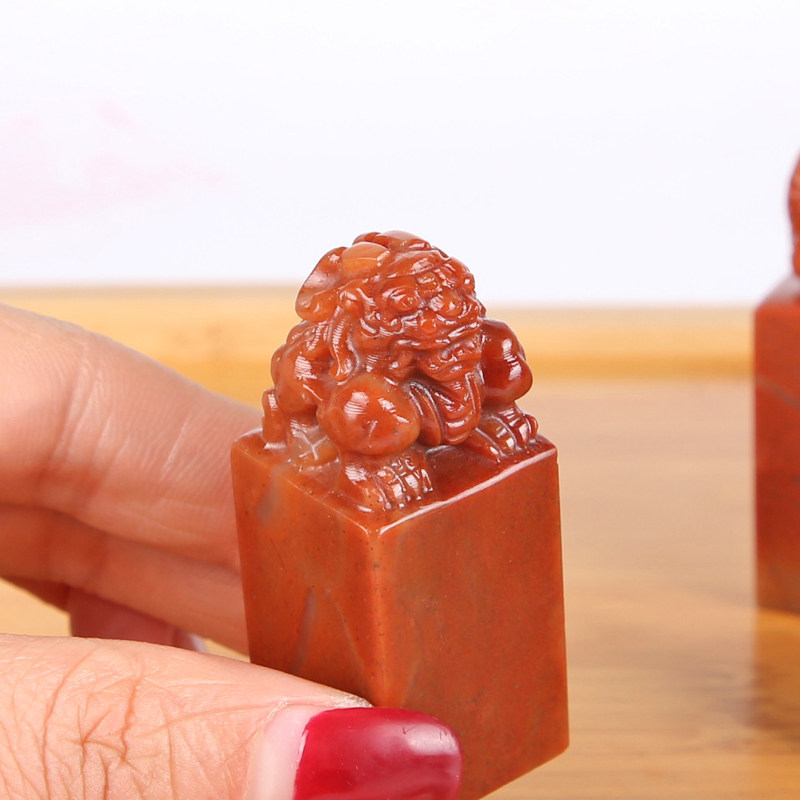 寿山石印章篆刻定做刻章个人名字姓名方形名字私章书法收藏书法书画章