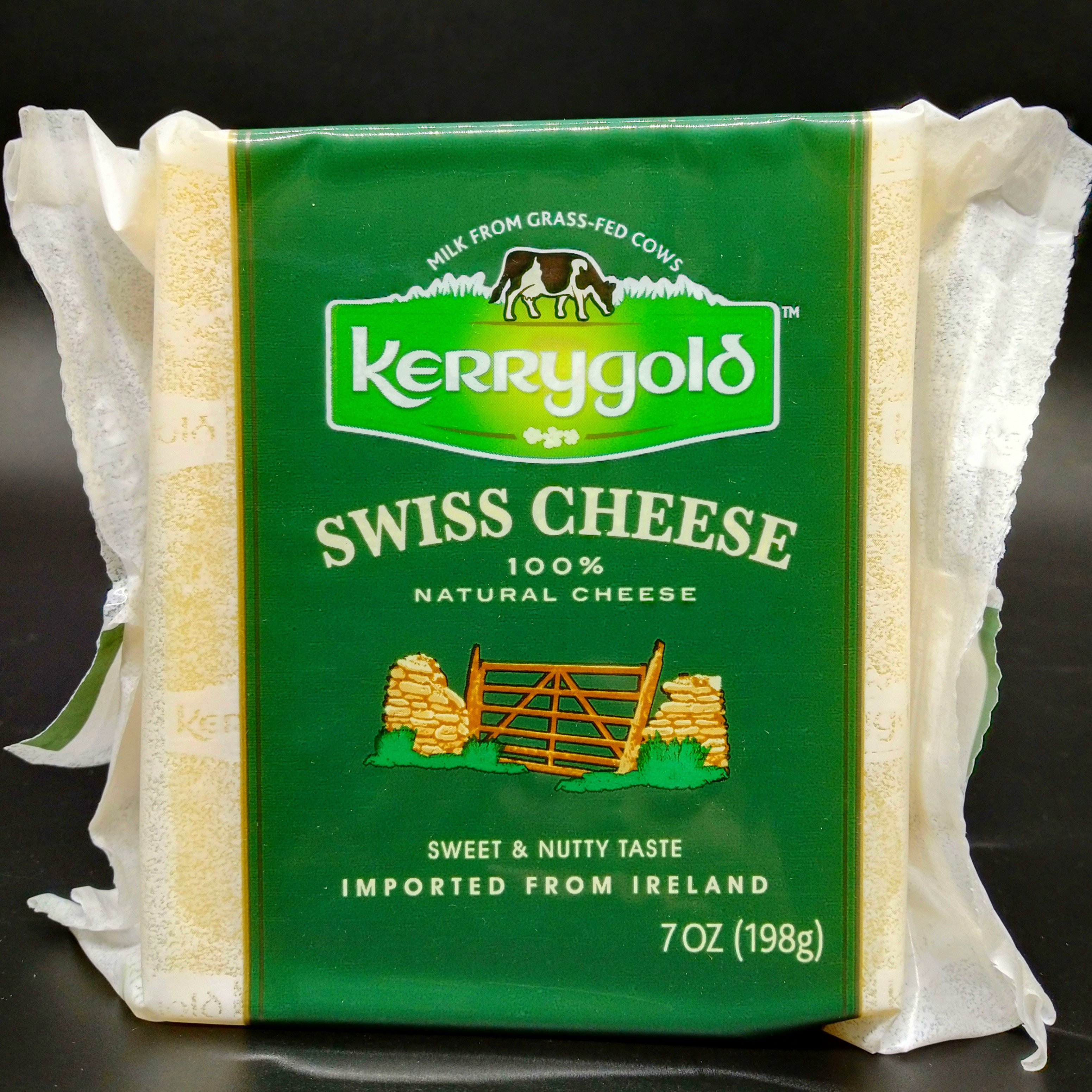 爱尔爱尔兰兰金凯利瑞士瑞士风风味大孔干酪即食芝士新