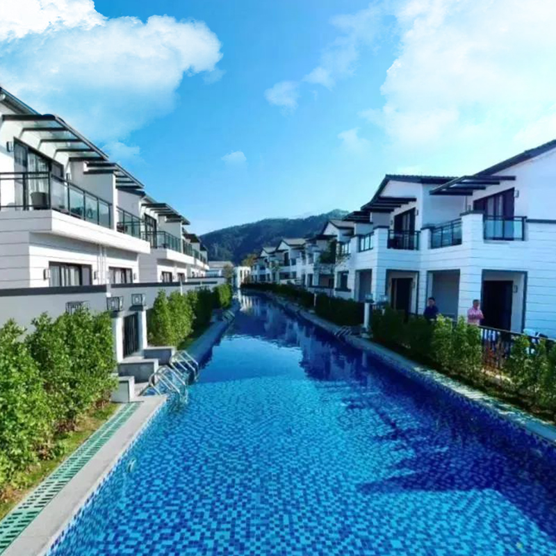 泳道网红广东韶关仁化丹霞丰源温泉酒店度假境内酒景套餐