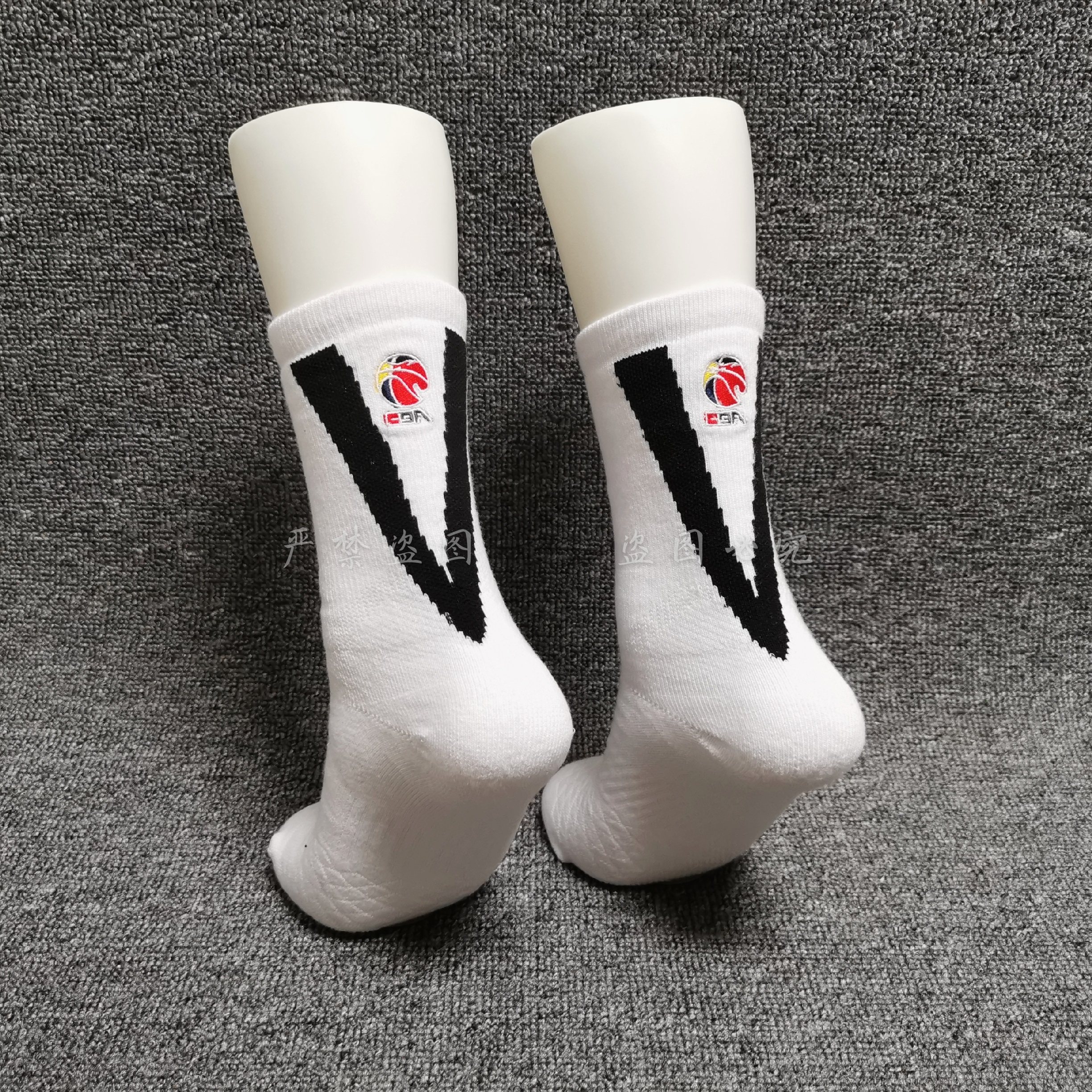 李宁篮球袜男中筒高帮球袜韦德cba球员版精英袜毛巾底长袜运动袜