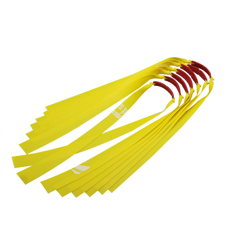 普雷萨斯正品二三代加厚扁皮筋组宽皮进口扁皮弹弓配件无架扁皮筋