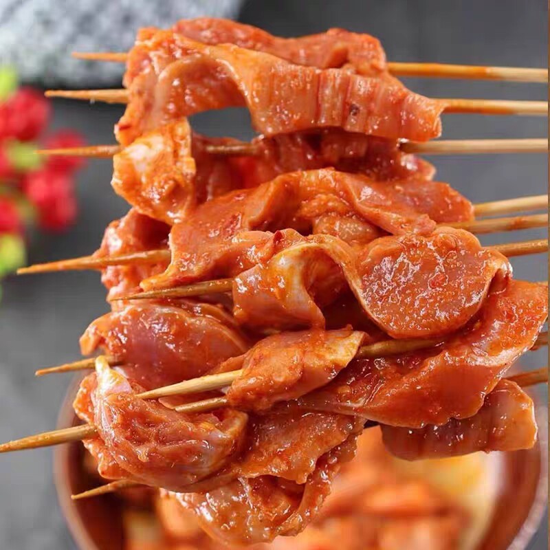 越汇鸡胗花小郡500g10包麻辣鸡郡重庆火锅烤肉串串其它鸡肉类