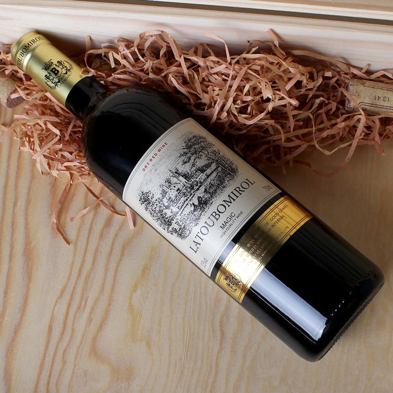 红酒法国原酒进口整箱红葡萄酒12度正品拉图波米干红静态葡萄酒