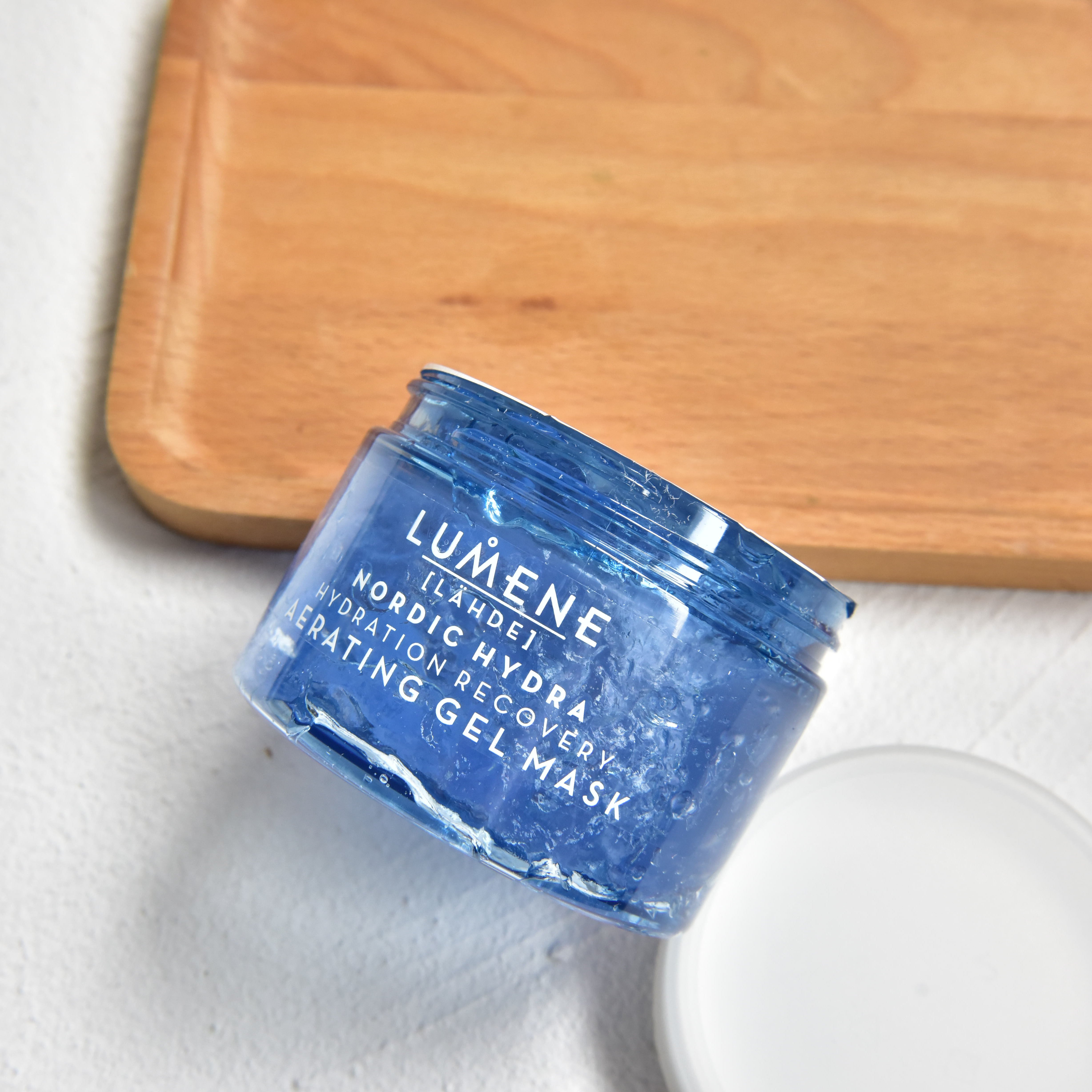 面膜22年4月lumene优姿婷极地冻膜啫喱北极冰泉涂抹面膜