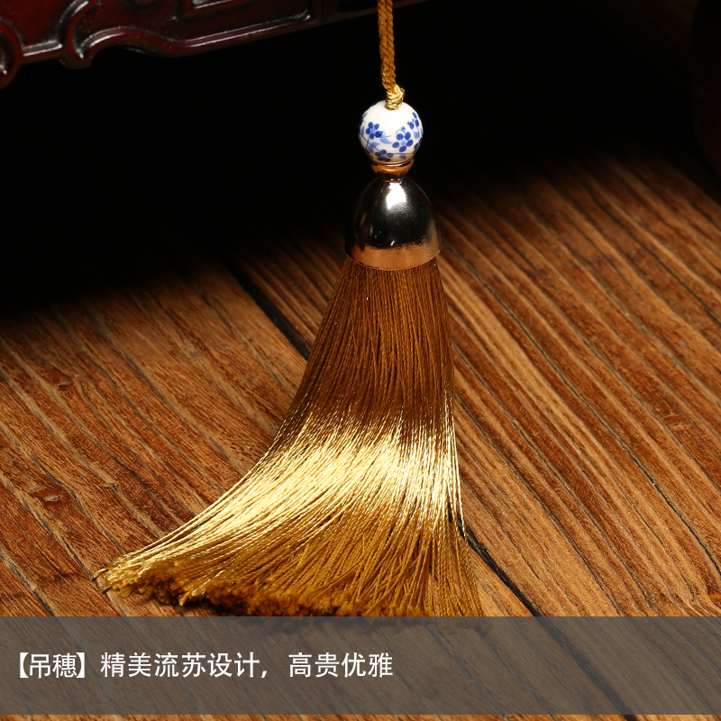 桌旗中式新中式红木客厅桌布刺绣棉麻布艺餐桌茶艺茶台茶几布定制 - 图3